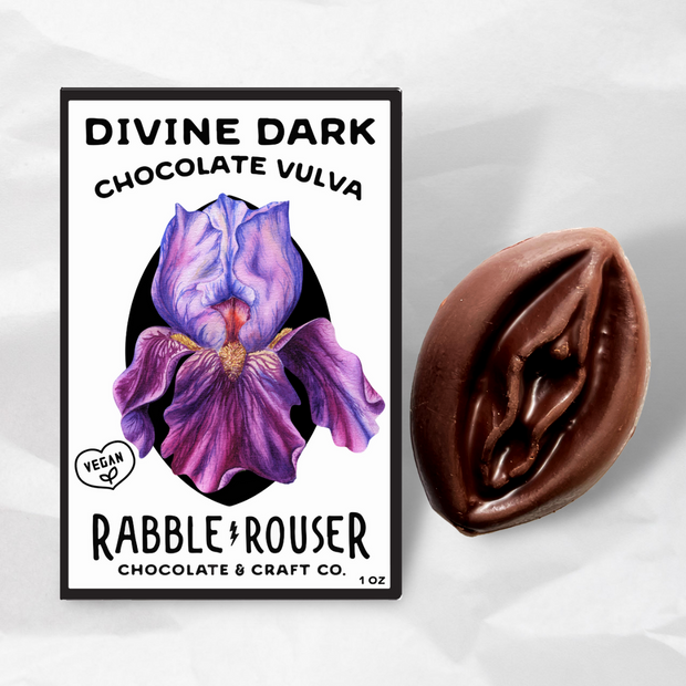 Chocolate Vulvas for Reproductive Justice - Rabble-Rouser Chocolate & Craft