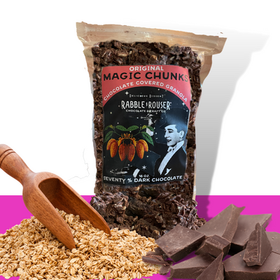 Dark Chocolate Magic Chunks - Rabble-Rouser Chocolate & Craft