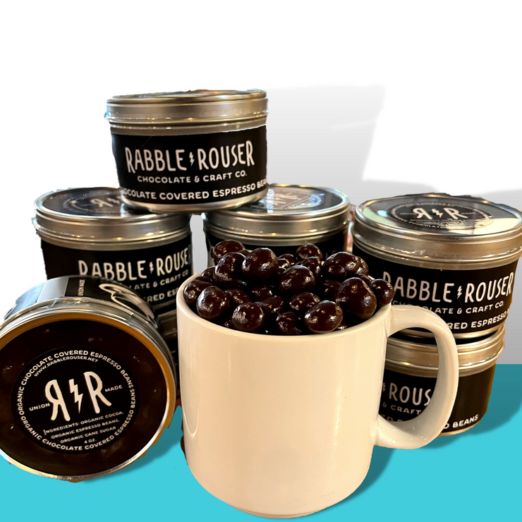 Chocolate-Covered Espresso Beans - Rabble-Rouser Chocolate & Craft