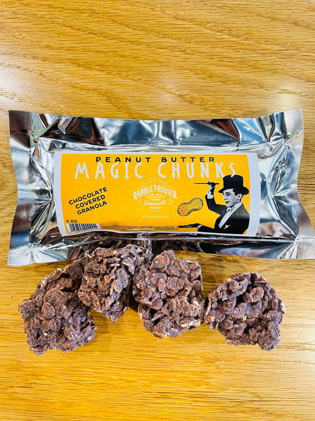 Peanut Butter Magic Chunk Snack Pack - Rabble-Rouser Chocolate & Craft
